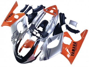 Online 1996-2007 Yamaha YZF600R Thundercat Motorcycle Fairings - Orange Grey Glossy Black Canada