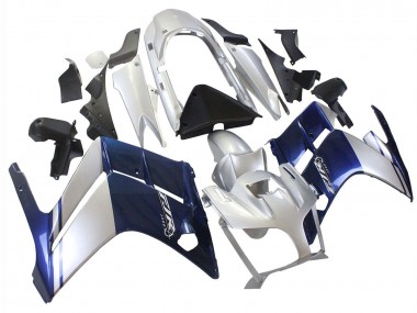 Online 2001-2006 Yamaha FJR1300 Motorcycle Fairings - Dark Blue Silver Canada