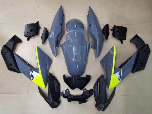 2009-2012 Yamaha XJ6 Motorcycle Fairings - Grey Yellow Canada