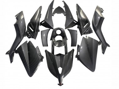 Online 2012-2014 Yamaha TMAX530 Motorcycle Fairings - Black Carbon Fiber Canada