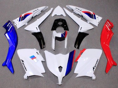 Online 2012-2014 Yamaha TMAX530 Motorcycle Fairing - White Red Blue Canada