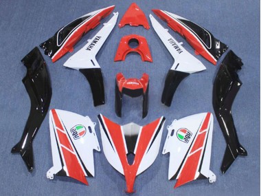 Online 2012-2014 Yamaha TMAX530 Motorcycle Fairing - Red White Black Canada