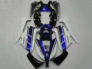 Online 2012-2014 Yamaha TMAX530 Motorcycle Fairing - White Blue Black Canada