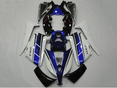 Online 2012-2014 Yamaha TMAX530 Motorcycle Fairing - White Blue Black Canada