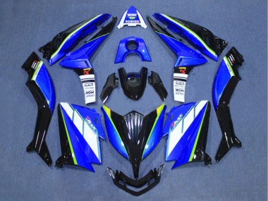Online 2015-2016 Yamaha TMAX530 Motorcycle Fairings - White Blue Black Canada