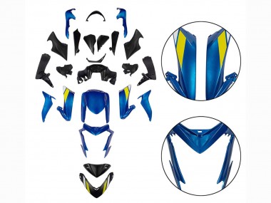Online 2015-2020 Suzuki GSX-S 1000 Motorcycle Fairings - Black Blue Canada
