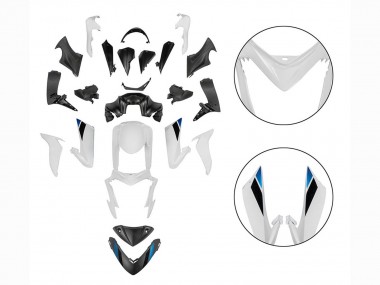 Online 2015-2020 Suzuki GSX-S 1000 Motorcycle Fairings - Black White Canada