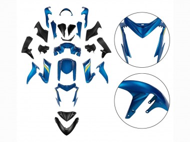 Online 2015-2020 Suzuki GSX-S 1000 Motorcycle Fairings - Black Blue Yellow Canada