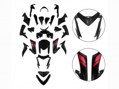Online 2015-2020 Suzuki GSX-S 1000 Motorcycle Fairings - Black with Red Canada