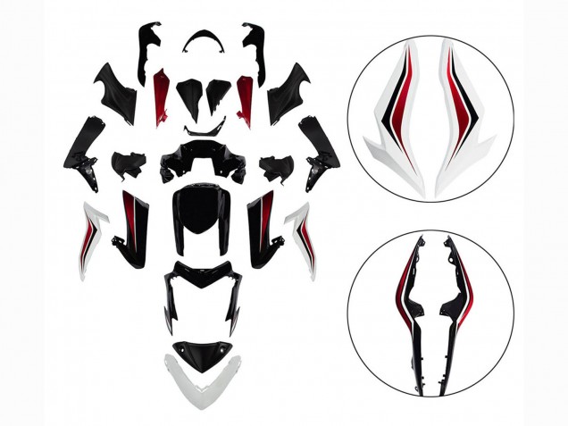 2015-2020 Suzuki GSX-S 1000 Motorcycle Fairings - Black Red White Canada