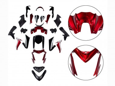 Online 2015-2020 Suzuki GSX-S 1000 Motorcycle Fairings - Black and Red Canada
