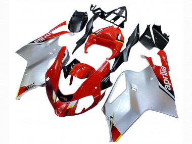 Online 2003-2006 Aprilia RSV1000 Motorcycle Fairings - White Red Black Canada