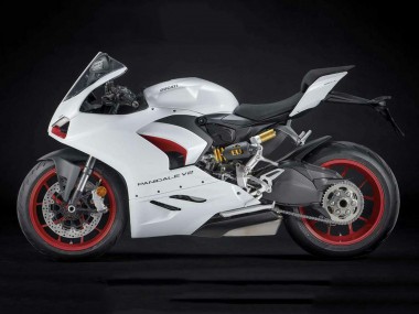 Online 2020-2024 Ducati Panigale V2 Motorcycle Fairings - White Red Matte Black Canada