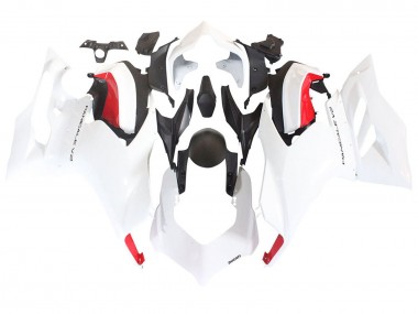 Online 2020-2024 Ducati Panigale V2 Motorcycle Fairings - White Red Matte Black Canada