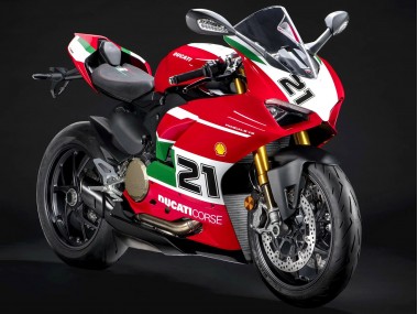 Online 2020-2024 Ducati Panigale V2 Motorcycle Fairings - White Red Green Matte Black Corse 21 Canada