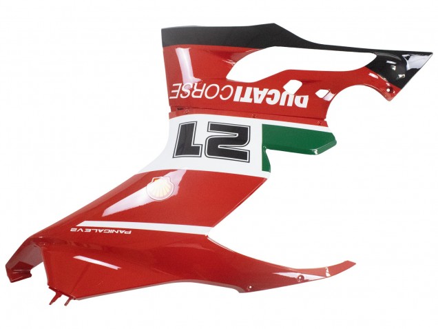 2020-2024 Ducati Panigale V2 Motorcycle Fairings - White Red Green Matte Black Corse 21 Canada