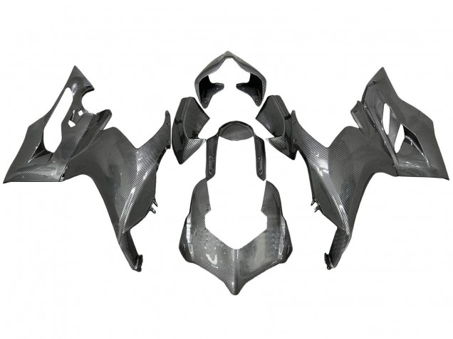 2020-2024 Ducati Panigale V2 Motorcycle Fairings - Black Carbon Fiber Style Canada