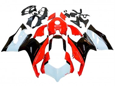 Online 2020-2024 Ducati Panigale V2 Motorcycle Fairing Kits - White Red Glossy Black Canada
