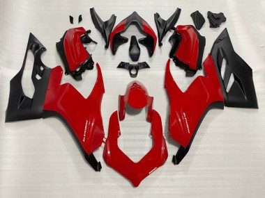 Online 2020-2024 Ducati Panigale V2 Motorcycle Fairings - Red Matte Black Canada