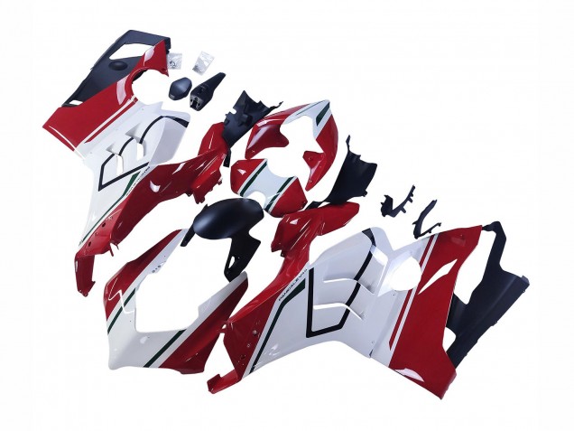 2020-2021 Ducati Panigale V4 V4S Motorcycle Fairings - White Red Green Matte Black Canada