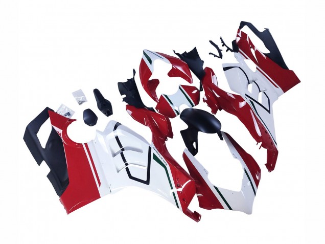 2020-2021 Ducati Panigale V4 V4S Motorcycle Fairings - White Red Green Matte Black Canada