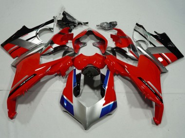 Online 2018-2019 Ducati Panigale V4 V4S Motorcycle Fairings - Silver Red Blue Glossy Black Canada