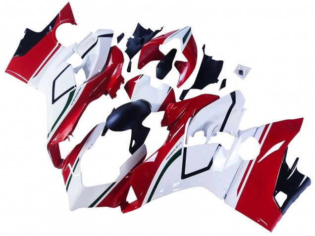 2018-2019 Ducati Panigale V4 V4S Motorcycle Fairings - White Red Green Glossy Black Canada