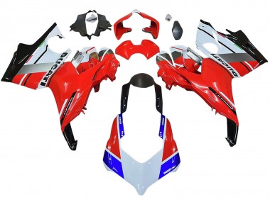 Online 2018-2019 Ducati Panigale V4 V4S Motorcycle Fairings - White Silver Red Glossy Black Canada