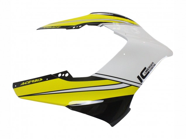 2020-2021 Ducati Panigale V4 V4S Motorcycle Fairings - Yellow White Glossy Black Canada