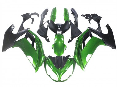 Online 2005-2010 BMW K1200S Motorcycle Fairings - Green Matte Black Canada