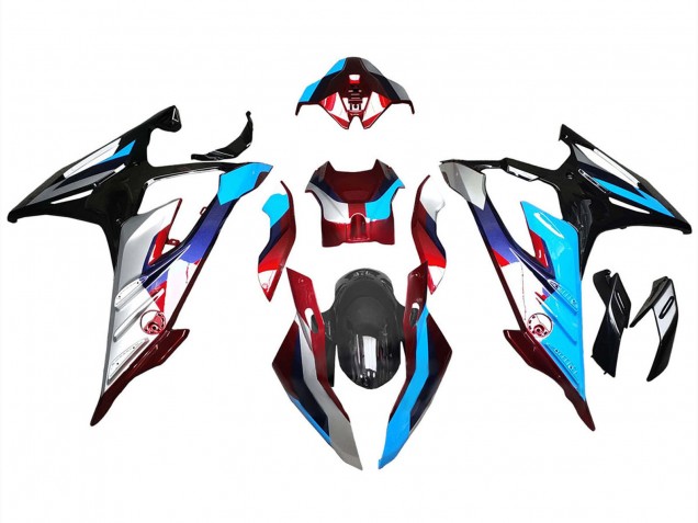 2023-2024 BMW S1000RR Motorcycle Fairings - Silver Red Blue Black Canada