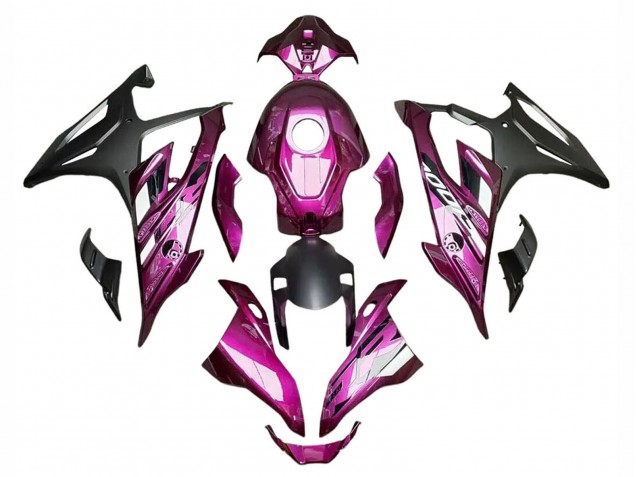 2023-2024 BMW S1000RR Motorcycle Fairings - Purple Matte Black Canada