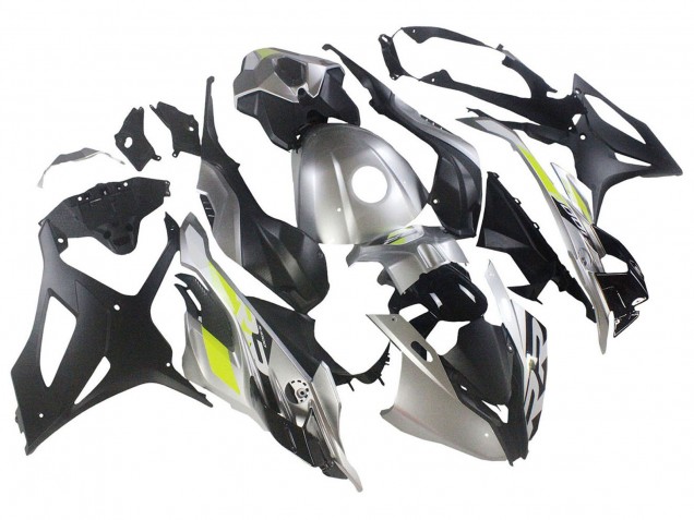 2023-2024 BMW S1000RR Motorcycle Fairings - Silver Matte Black Lime Green Canada