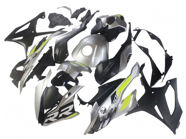 2023-2024 BMW S1000RR Motorcycle Fairings - Silver Matte Black Lime Green Canada