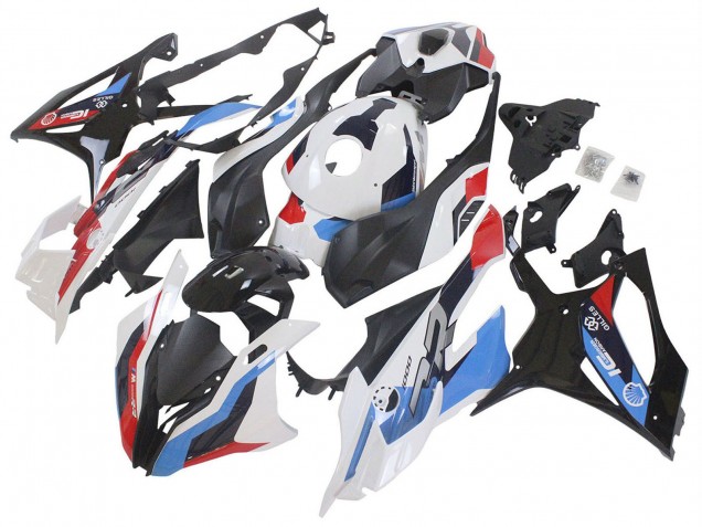 2023-2024 BMW S1000RR Motorcycle Fairings - White Blue Red Matte Black Canada
