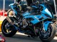 2019-2022 BMW S1000RR Motorcycle Fairings - Blue Black Carbon Fiber Canada