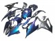 2019-2022 BMW S1000RR Motorcycle Fairings - Gradient Blue Purple Forged Carbon Fiber Canada