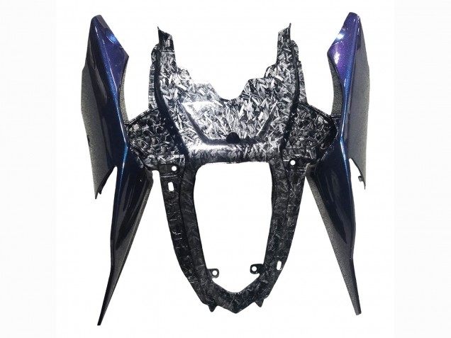 2019-2022 BMW S1000RR Motorcycle Fairings - Gradient Blue Purple Forged Carbon Fiber Canada