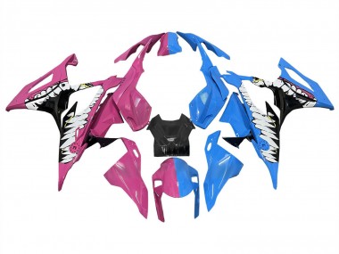 Online 2019-2022 BMW S1000RR Motorcycle Fairings - Deep Pink Blue Shark Canada