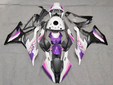 Online 2019-2022 BMW S1000RR Motorcycle Fairings - Pink Purple White Canada