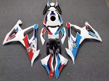 Online 2019-2022 BMW S1000RR Motorcycle Fairings - White Red Blue Canada