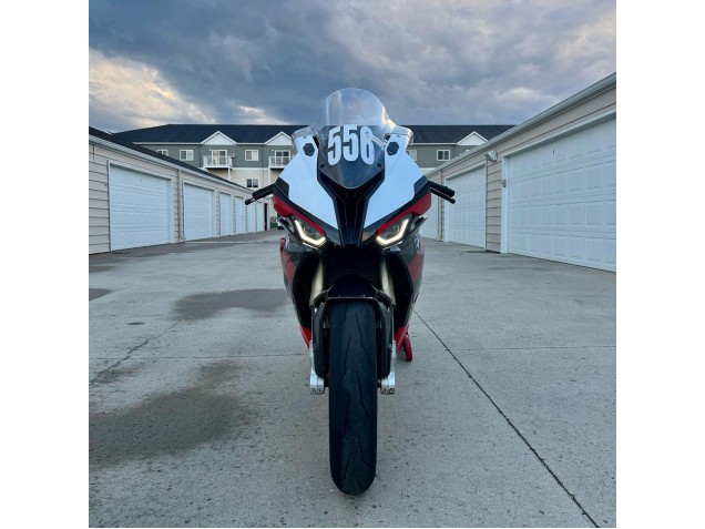 2019-2022 BMW S1000RR Motorcycle Fairings - Black Red White Canada