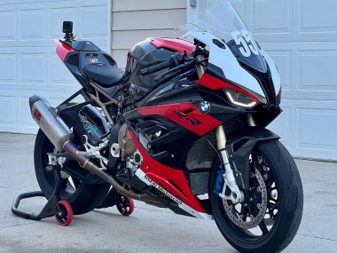 Online 2019-2022 BMW S1000RR Motorcycle Fairings - Black Red White Canada