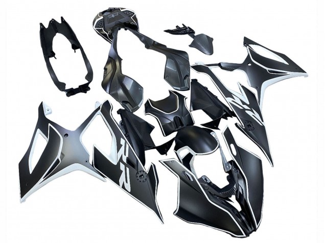 2019-2022 BMW S1000RR Motorcycle Fairings - Black White Canada