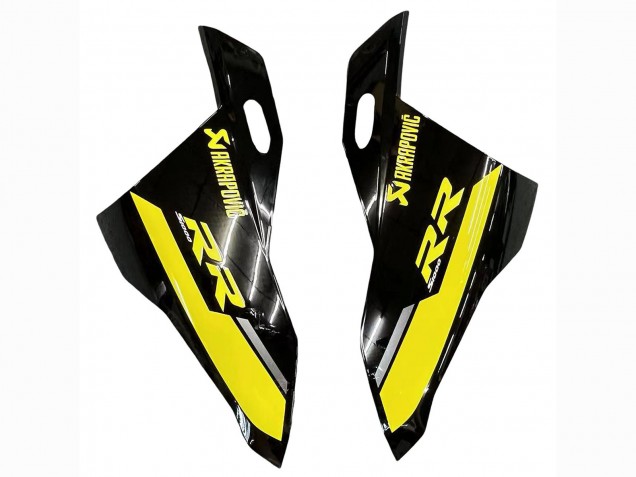 2019-2022 BMW S1000RR Motorcycle Fairings - Glossy Black Yellow Canada