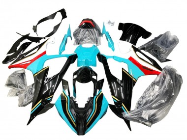 Online 2019-2022 BMW S1000RR Motorcycle Fairings - Black Sky Blue Red Canada
