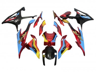 Online 2019-2022 BMW S1000RR Motorcycle Fairings - Light Blue Red Gold Canada