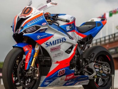 Online 2019-2022 BMW S1000RR Motorcycle Fairings - Blue Red White Smiths Canada