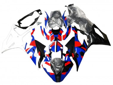 Online 2019-2022 BMW S1000RR Motorcycle Fairings - Blue Red White Canada