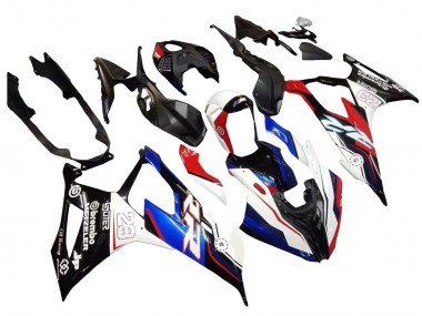 Online 2019-2022 BMW S1000RR Motorcycle Fairings - Blue Red White 23 Canada